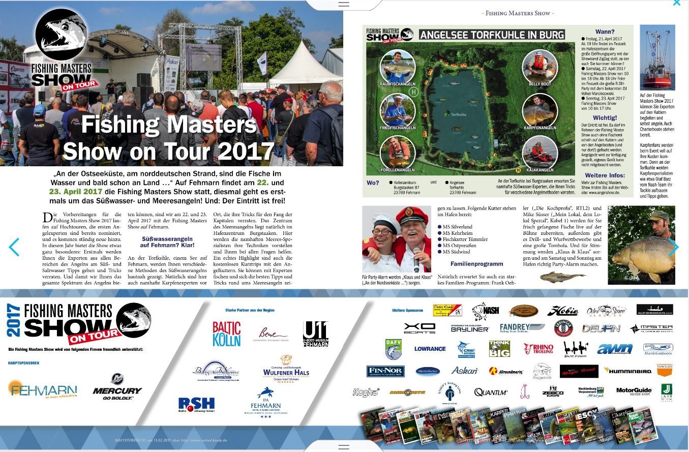 Fishing Masters Show Tour on Tour